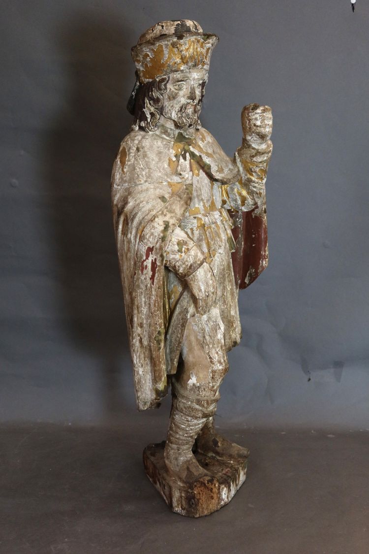 Scultura raffigurante San Rocco, XVIII secolo