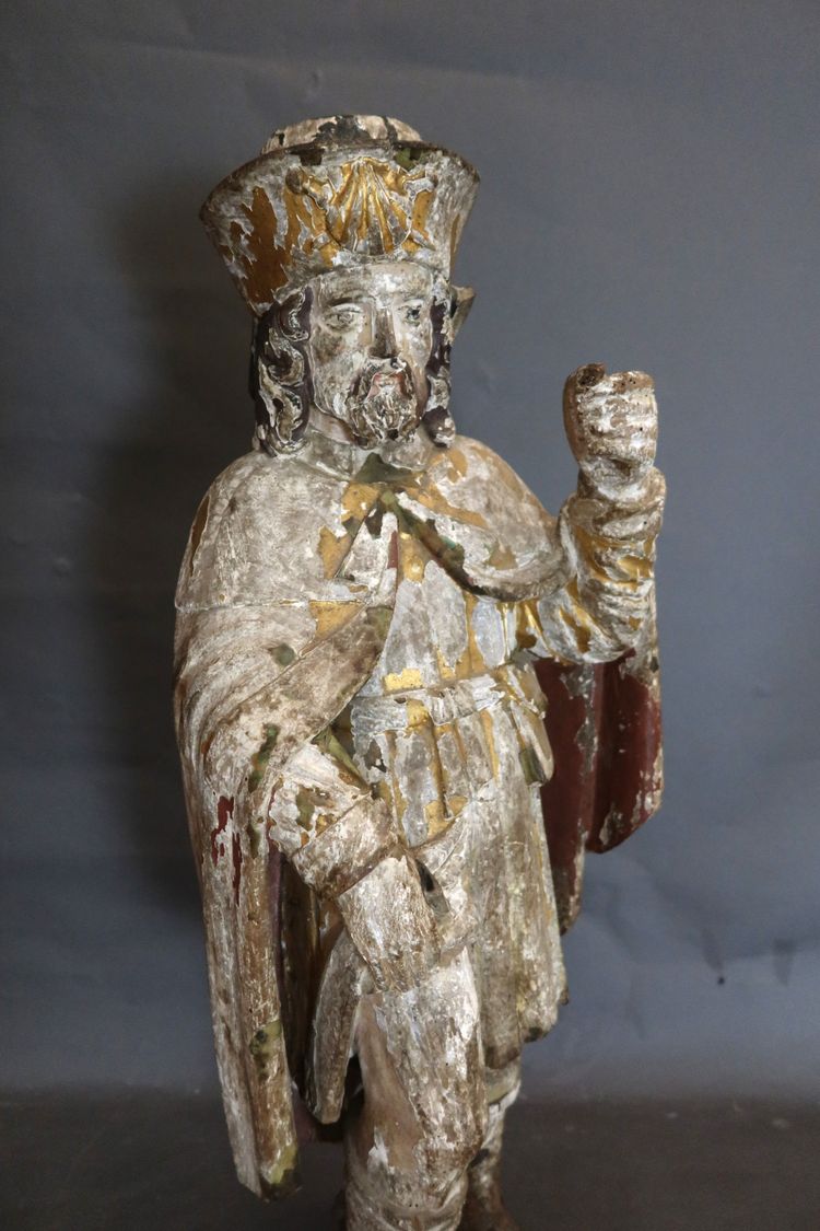 Scultura raffigurante San Rocco, XVIII secolo