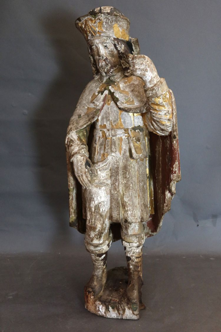 Scultura raffigurante San Rocco, XVIII secolo