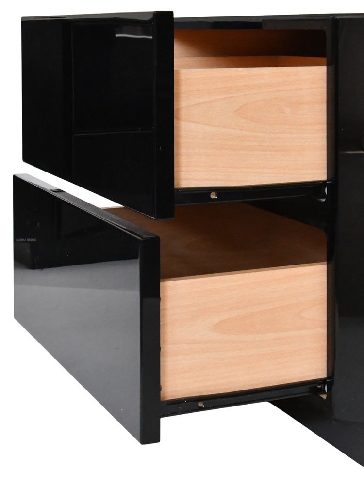 Pair of David Lange bedside tables from the 1970s/80s