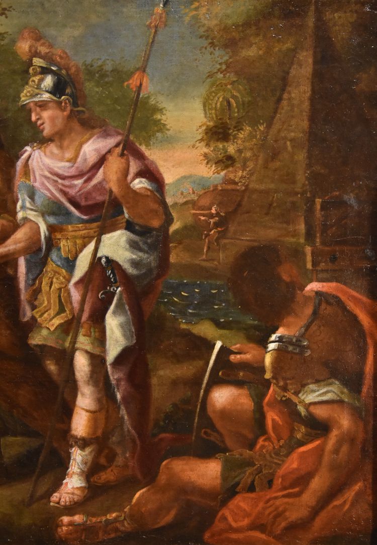Alexandre Le Grand devant Le Tombeau d'Achille, Francesco De Mura (1696 – 1782)