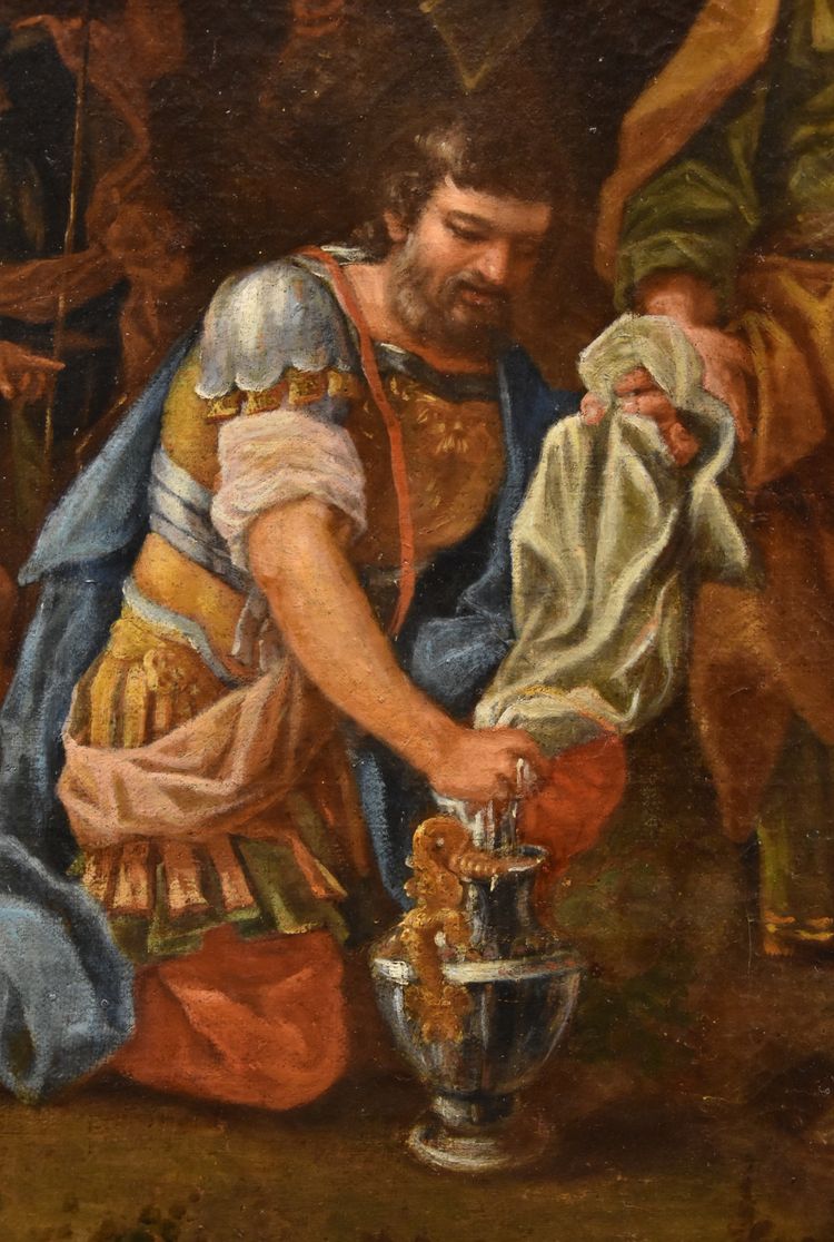 Alexandre Le Grand devant Le Tombeau d'Achille, Francesco De Mura (1696 – 1782)