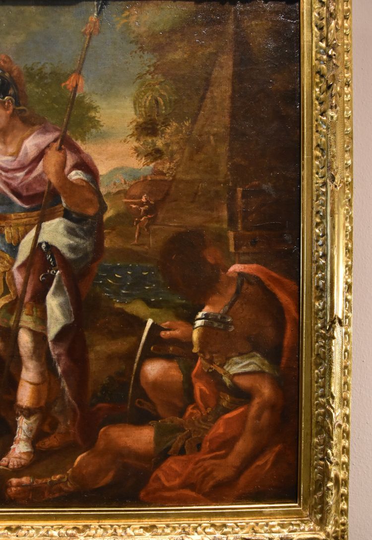 Alexandre Le Grand devant Le Tombeau d'Achille, Francesco De Mura (1696 – 1782)