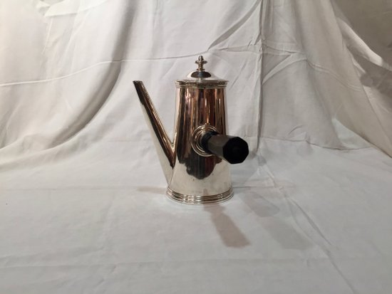 Silver Metal Jug, Victor Saglier (1809 - 1894), 19th Century