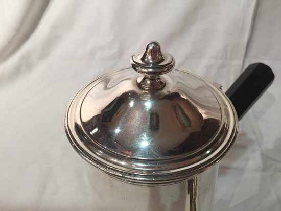 Silver Metal Jug, Victor Saglier (1809 - 1894), 19th Century