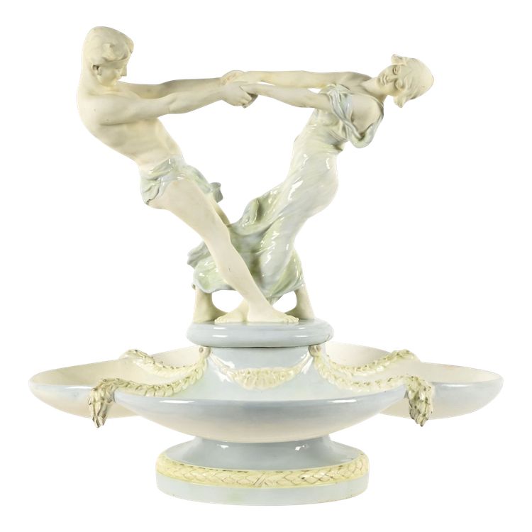 Goldscheider, Centrotavola in porcellana, Ceramica, anni '30