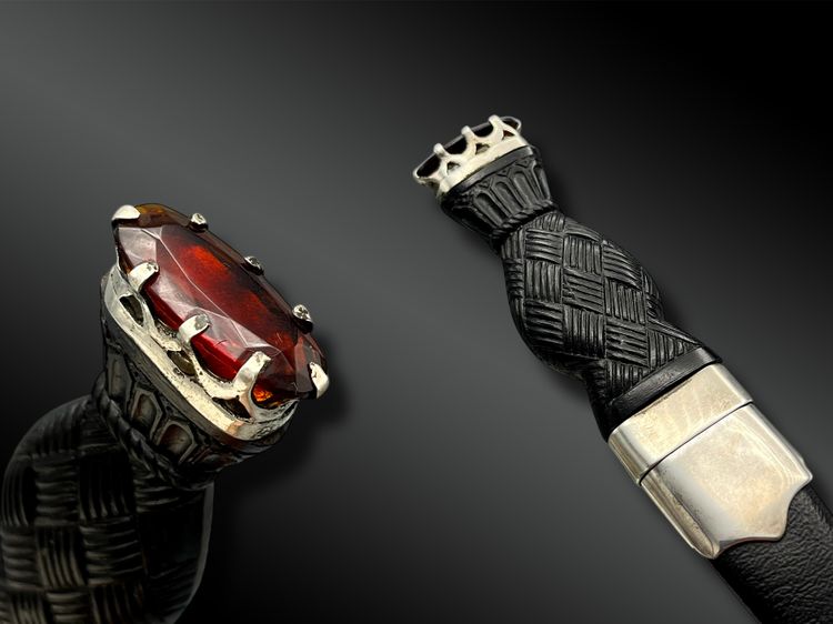 COLTELLO chiamato Sgian Dubh - Scozia - Inizio XX secolo