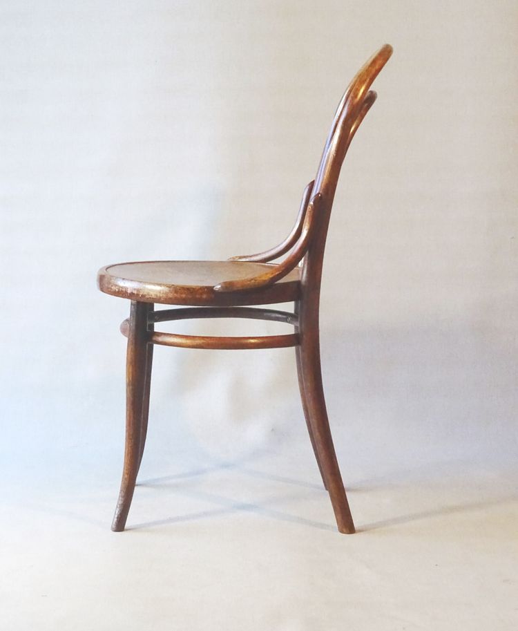 Sedia da bistrot n. 14 seduta in legno Thonet - 1890 -