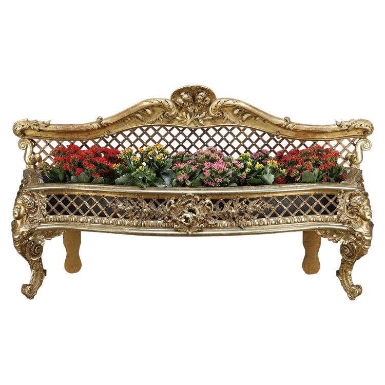 CARVED AND GILDED WOOD JARDINIÈRE, LOUIS XV STYLE