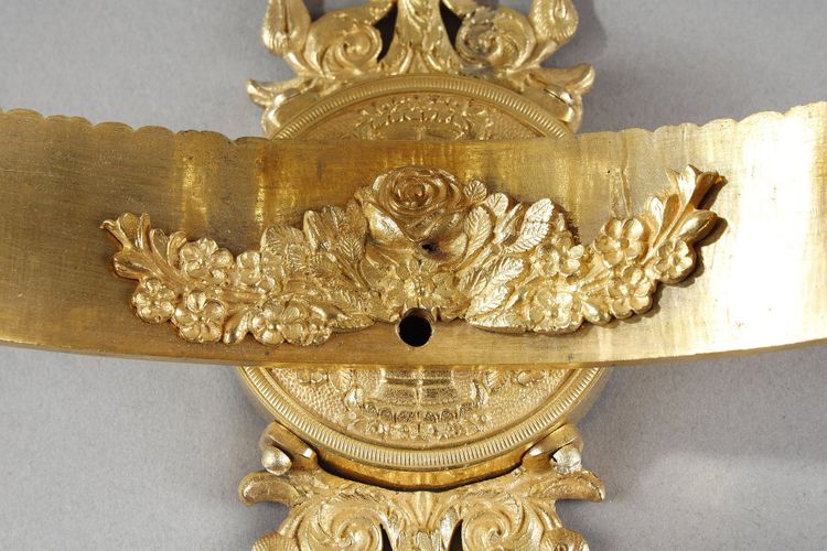 PAIR OF RESTAURATION-PERIOD ORMOLU SCONCES