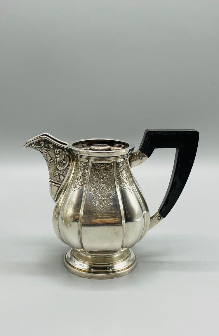 Regency Style Solid Silver Coffee Service