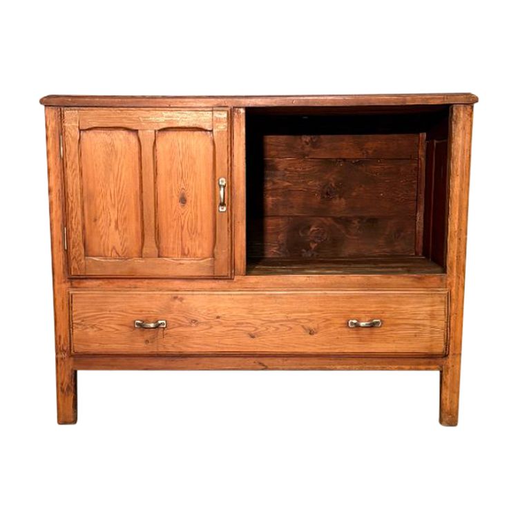 Credenza doppia in larice 1900