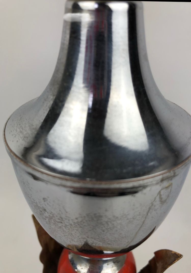 Vintage onyx lamp base