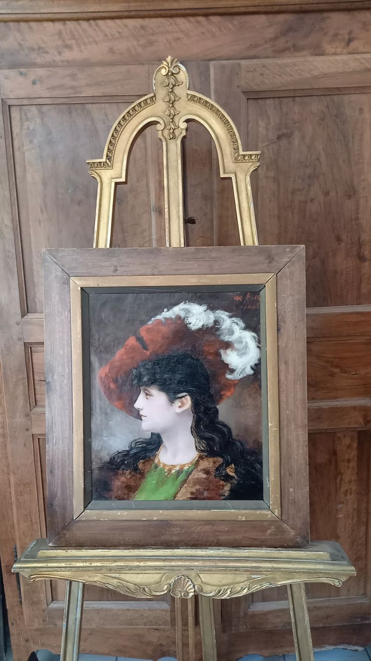 Porträt einer Frau, 19. Jahrhundert