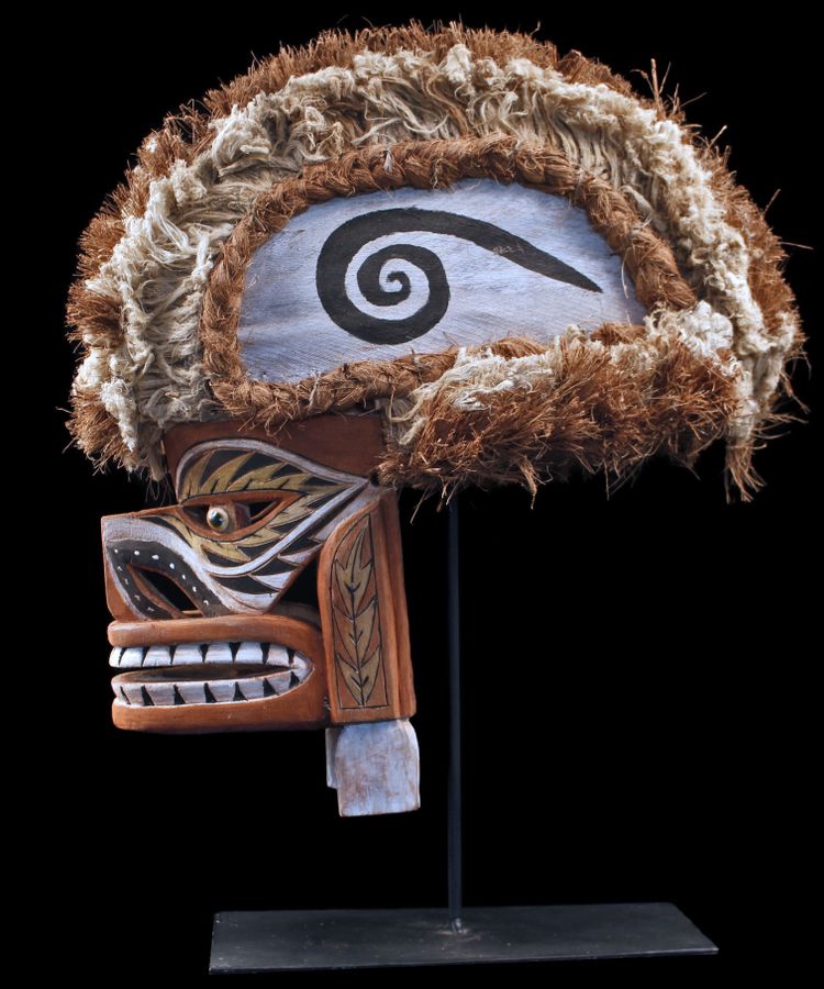 Málaga-Maske, Tatanua, primitive Kunst, ozeanische Kunst, Ozeanien, Papua-Neuguinea