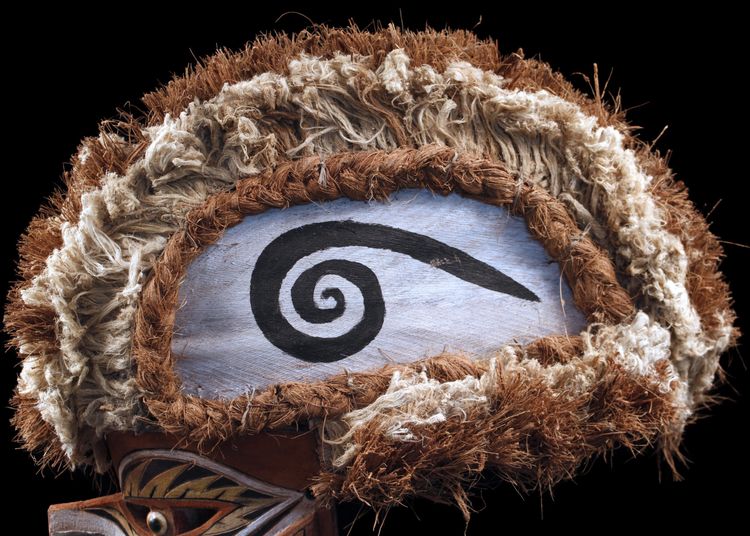 Málaga-Maske, Tatanua, primitive Kunst, ozeanische Kunst, Ozeanien, Papua-Neuguinea
