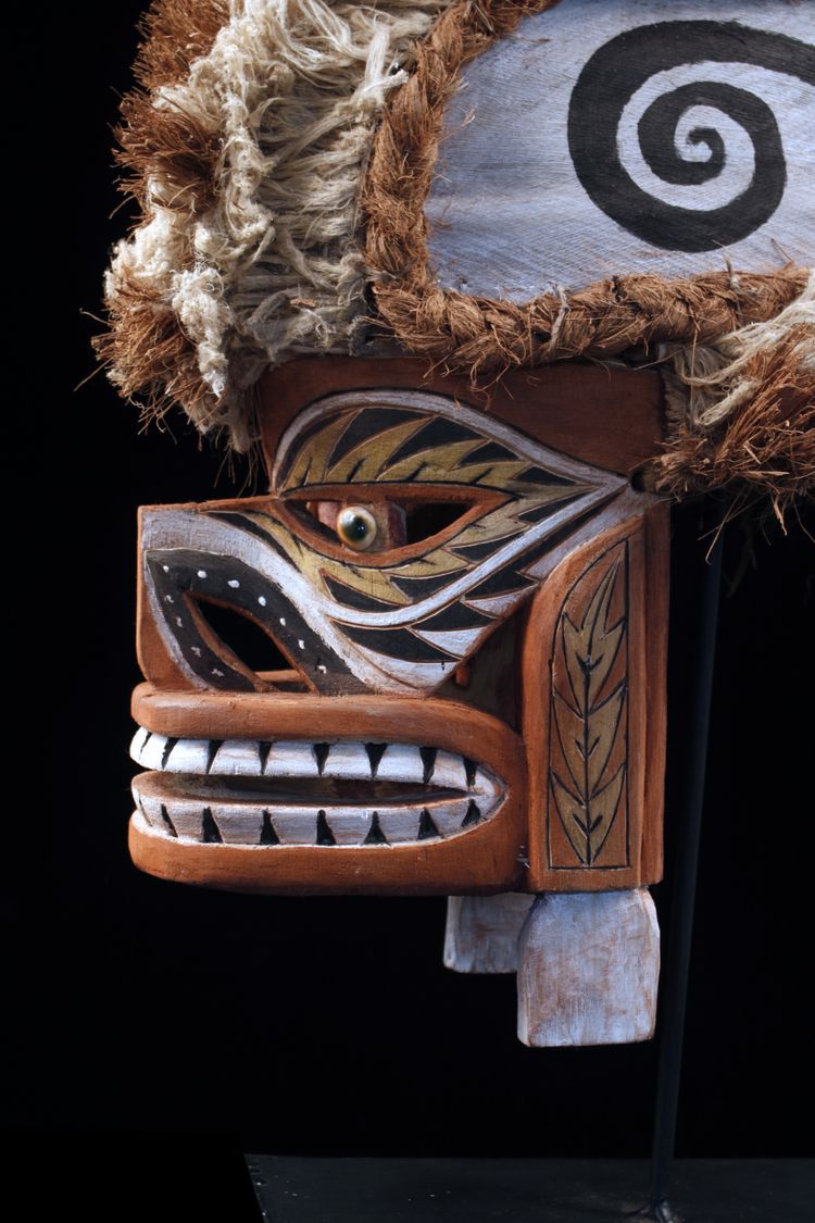 Málaga-Maske, Tatanua, primitive Kunst, ozeanische Kunst, Ozeanien, Papua-Neuguinea