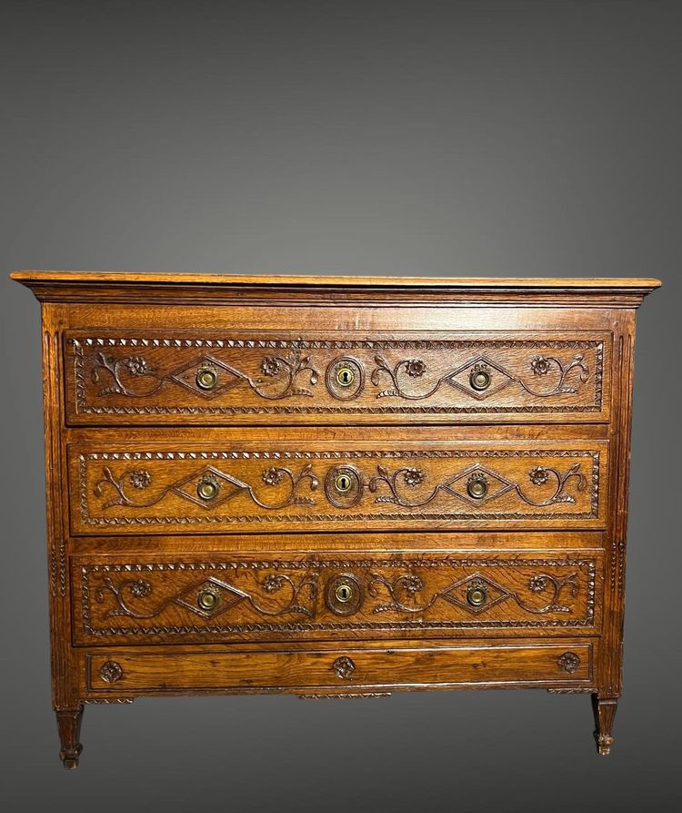 Commode époque Louis XVI