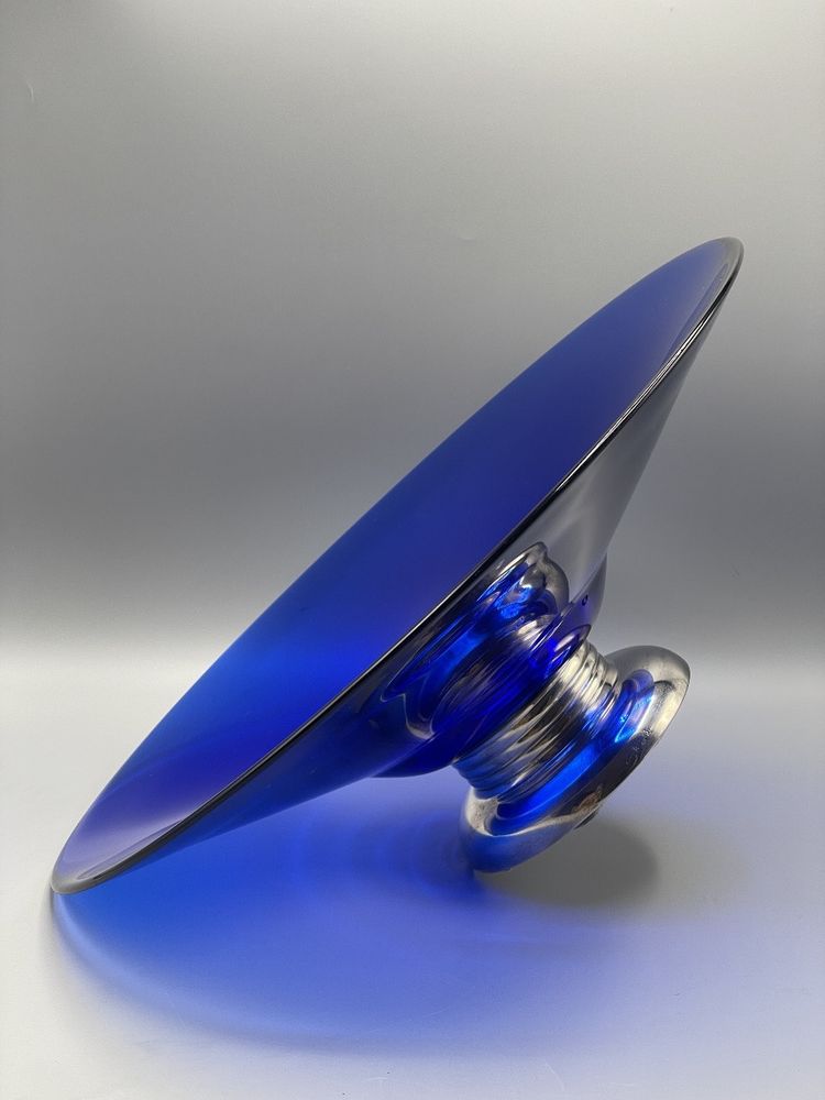 Art Deco Style Crystal and Silver Cup