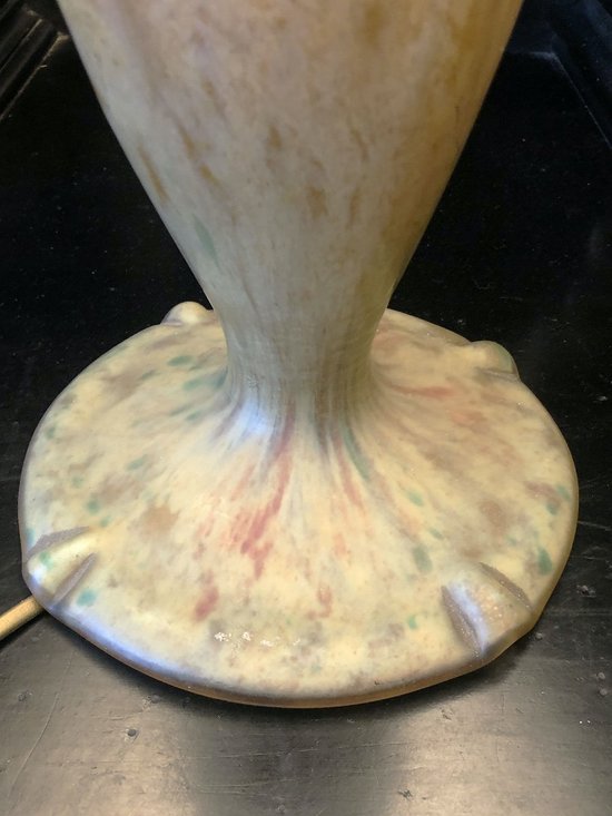Glass Paste Lamp, 19th Century
