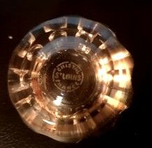 Coffret de paire de salerons en cristal Saint Louis