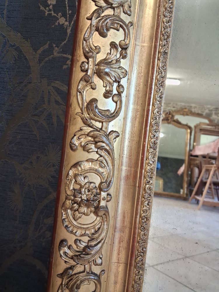 19th century mirror 173 x 120