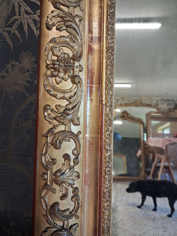 19th century mirror 173 x 120