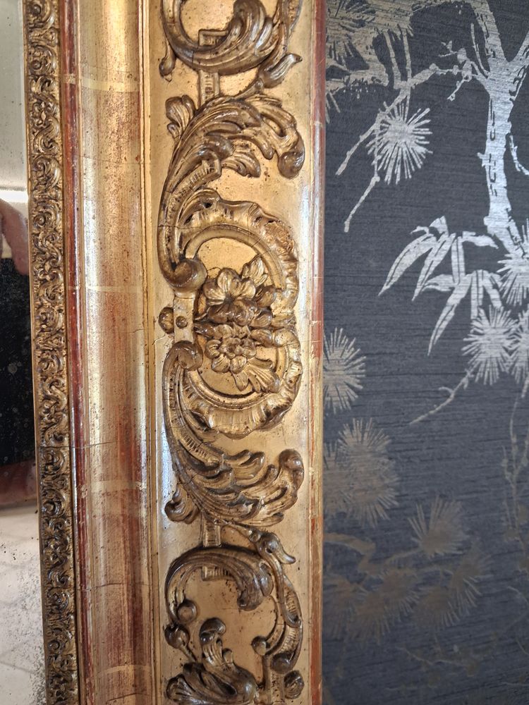 19th century mirror 173 x 120