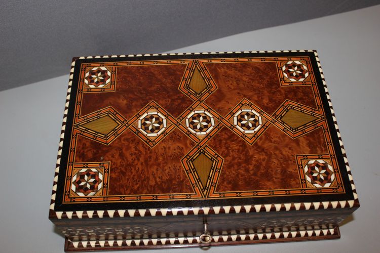 Syrian Marquetry Box Circa 1940