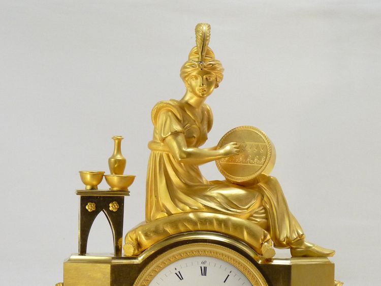 Empire clock in the Oriental style 