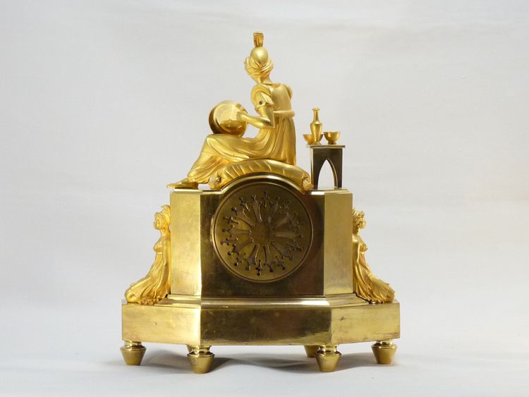Empire clock in the Oriental style 