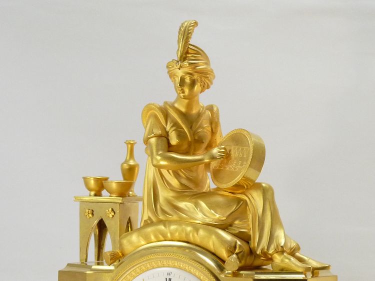 Empire clock in the Oriental style 