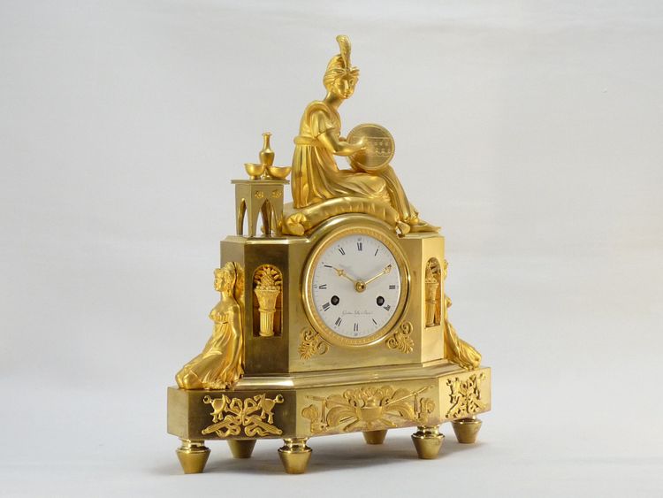 Empire clock in the Oriental style 