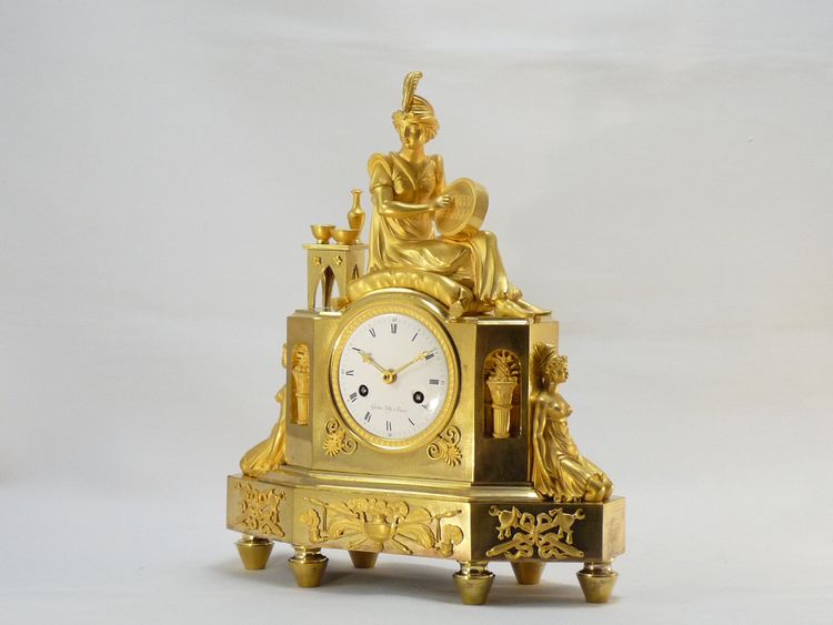 Empire clock in the Oriental style 