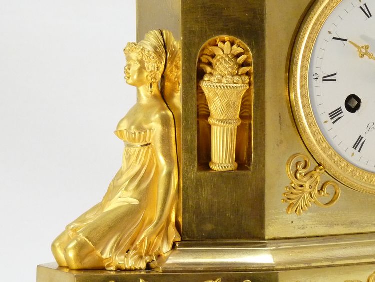 Empire clock in the Oriental style 