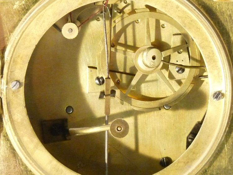 Empire clock in the Oriental style 