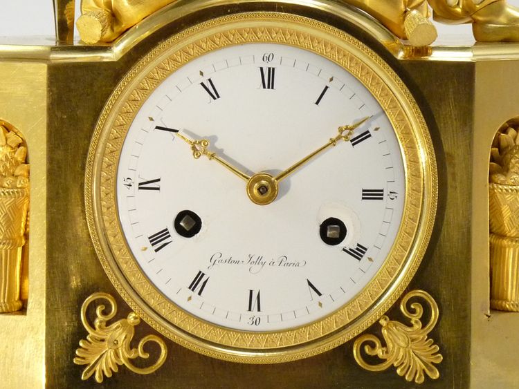 Empire clock in the Oriental style 