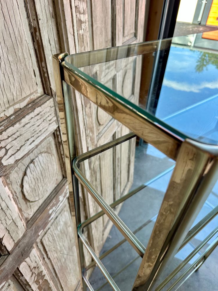 Designer shelf attributed to QUINET circa 1960