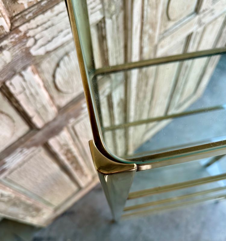 Designer shelf attributed to QUINET circa 1960