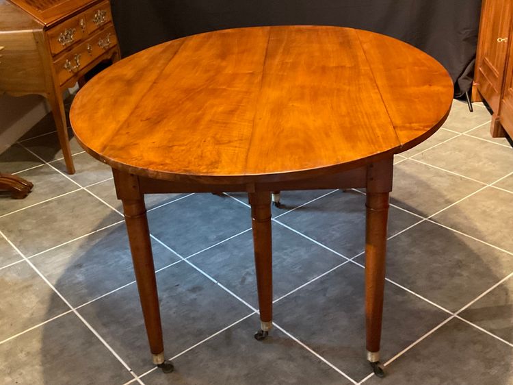 WALNUT SHUTTER TABLE (dining room table)