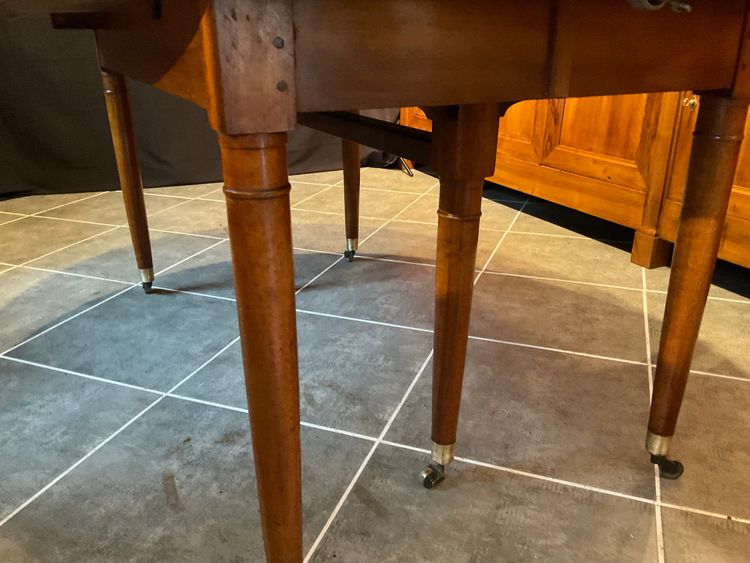 WALNUT SHUTTER TABLE (dining room table)