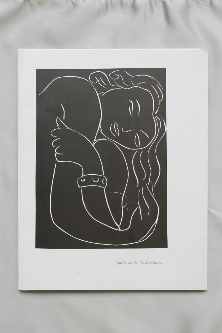 Henri Matisse Pasiphae exhibition catalog 22 linocut prints from 1987