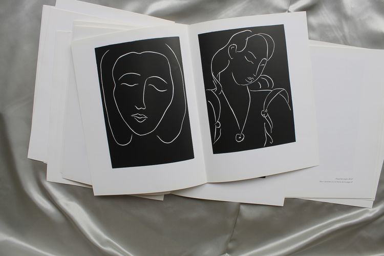 Henri Matisse Pasiphae exhibition catalog 22 linocut prints from 1987