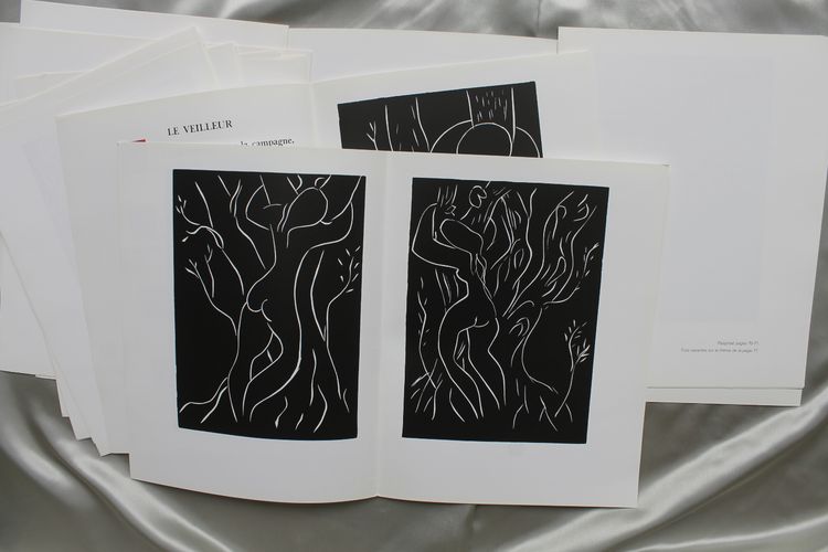 Henri Matisse Pasiphae exhibition catalog 22 linocut prints from 1987