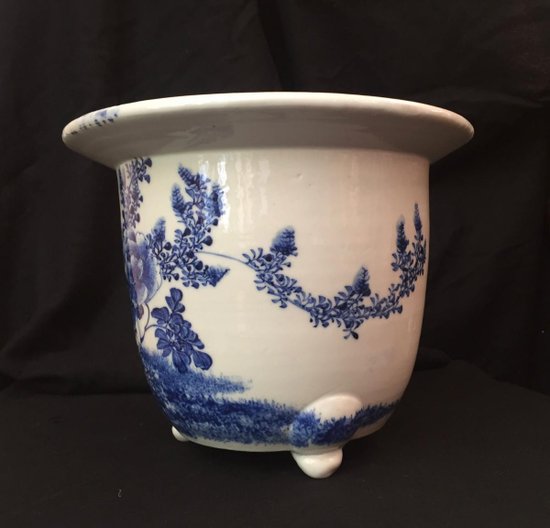 Chinese Ceramic Flower Pot, China, Early 20th Century
