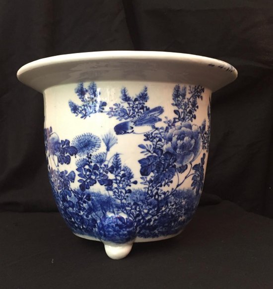 Chinese Ceramic Flower Pot, China, Early 20th Century