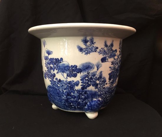 Chinese Ceramic Flower Pot, China, Early 20th Century