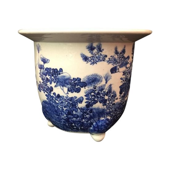 Vaso da fiori in ceramica cinese, Cina, inizio XX secolo