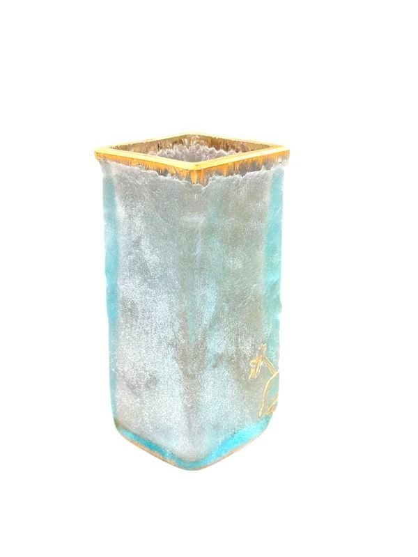 Vaso parlante Daum "Pace e poco"