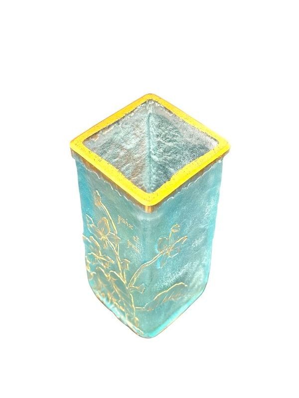 Vaso parlante Daum "Pace e poco"